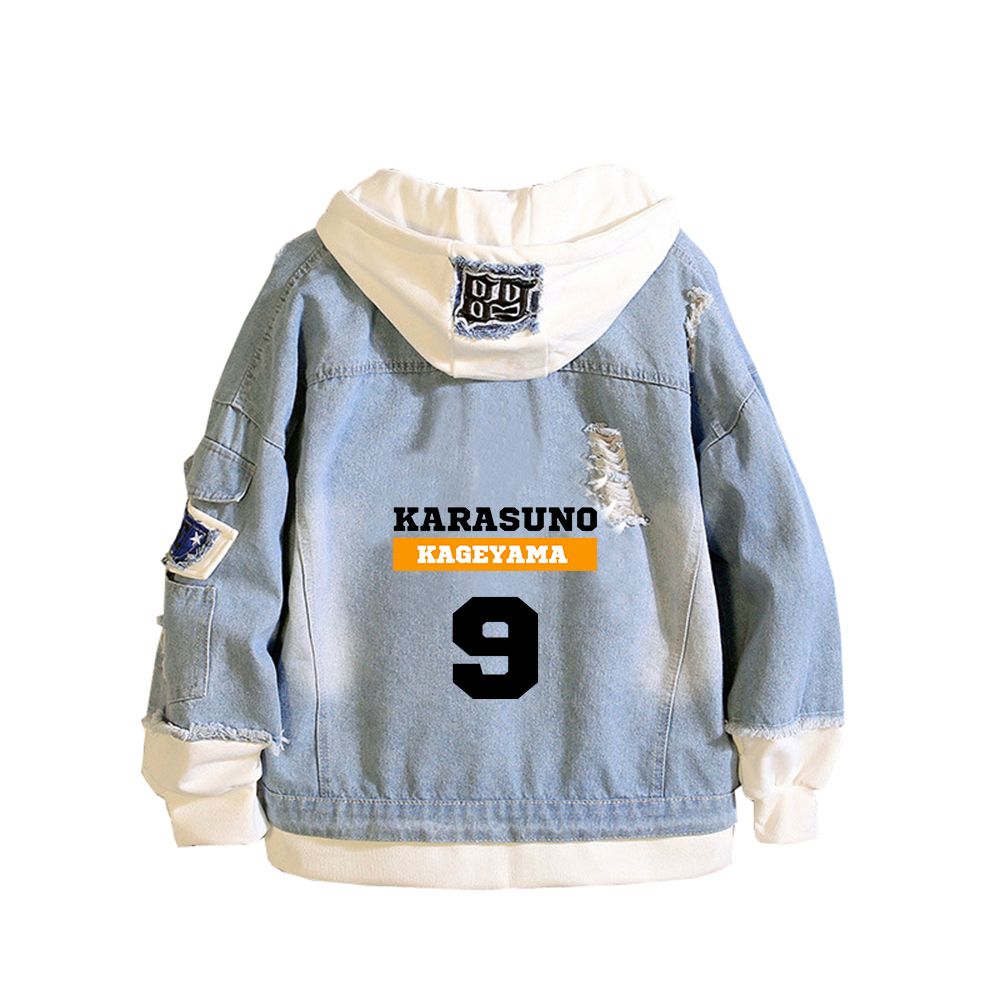 Haikyuu Karasuno VBC Print Wom - đánh giá và giá Embroidery Jacket Jeans