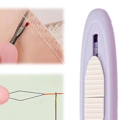 2 In 1 Needle Threader Seam Ri - đánh giá và giá Embroidery Removal Tool