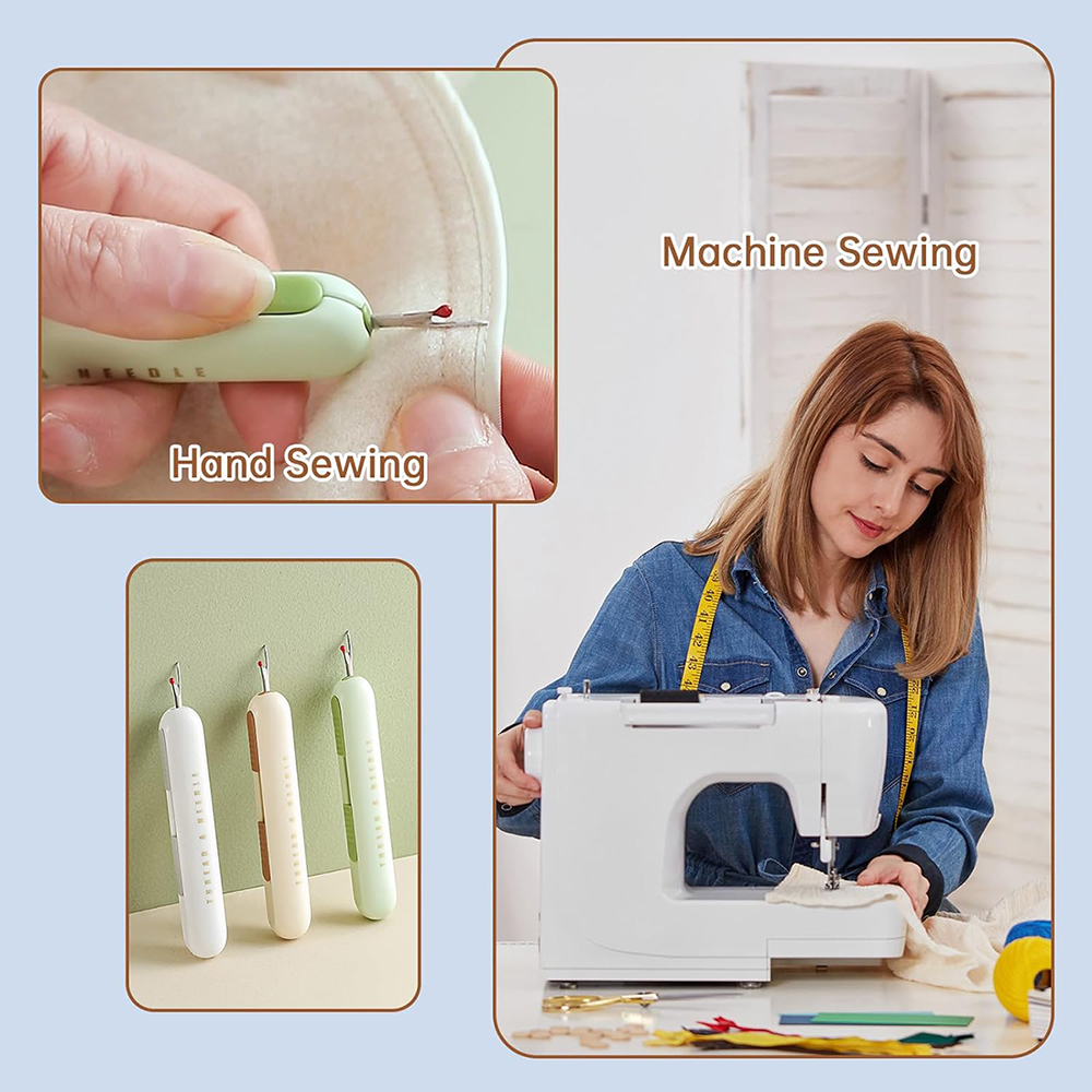 2 in 1 Needle Threader Seam Ri - đánh giá và giá Embroidery Removal Tool