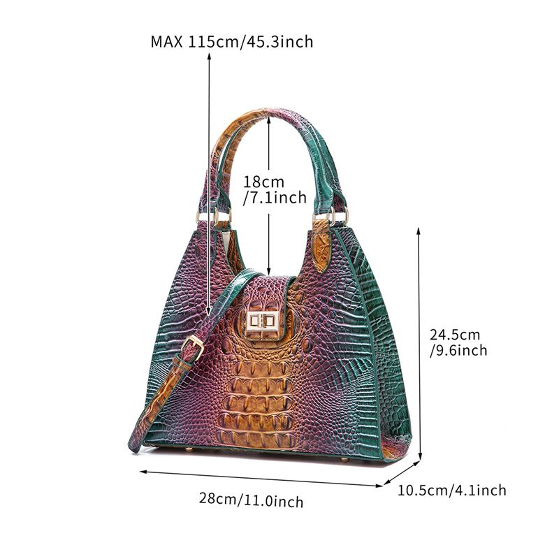 Lady Trendy Crocodile Pattern  - đánh giá và giá Embroidery Design Patterns Flowers