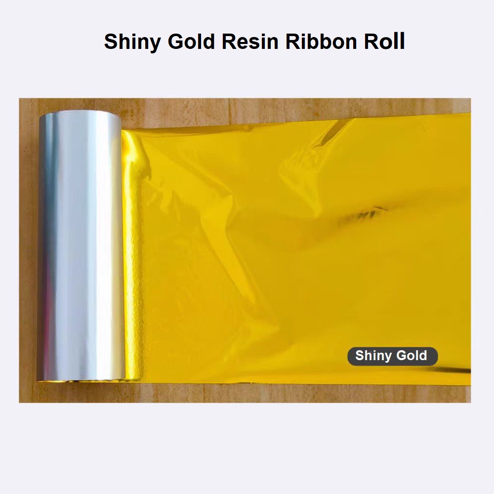 Bright Gold Foil Resin Ribbon  - đánh giá và giá Transfer Paper Carbon