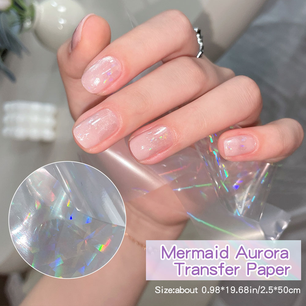 10 Rolls Iridescent Mermaid Au - đánh giá và giá Transfer Paper Carbon