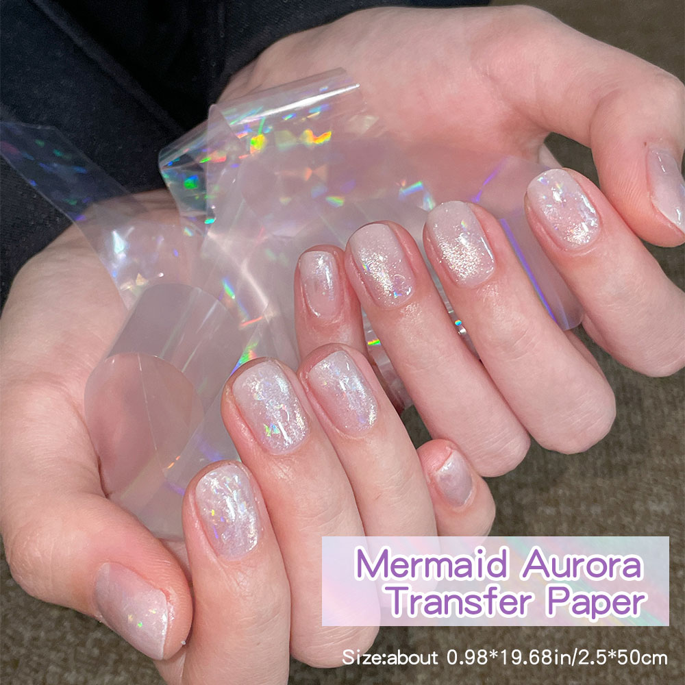 10 Rolls Iridescent Mermaid Au - đánh giá và giá Transfer Paper Carbon
