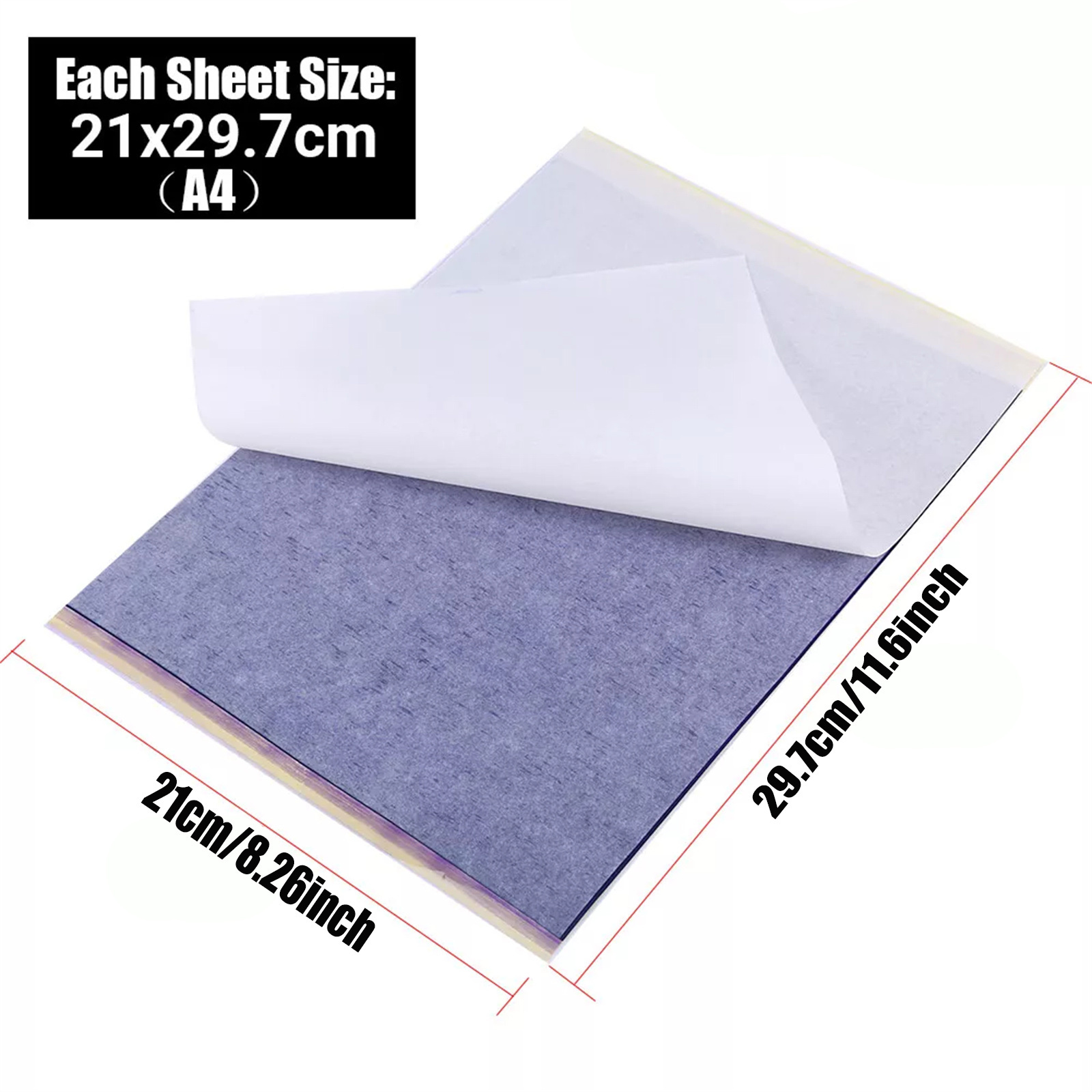 100PCS Professional Tattoo Tra - đánh giá và giá Transfer Paper Carbon