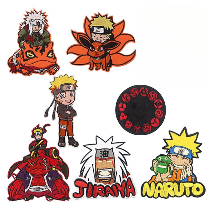 Naruto Japanese-style cartoon  - đánh giá và giá Embroidery Patches