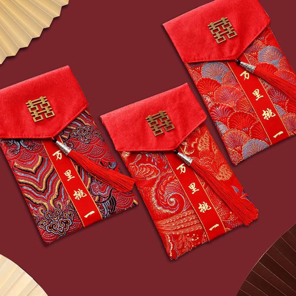 New Year Blessing Words Brocad - đánh giá và giá Embroidery Cloth