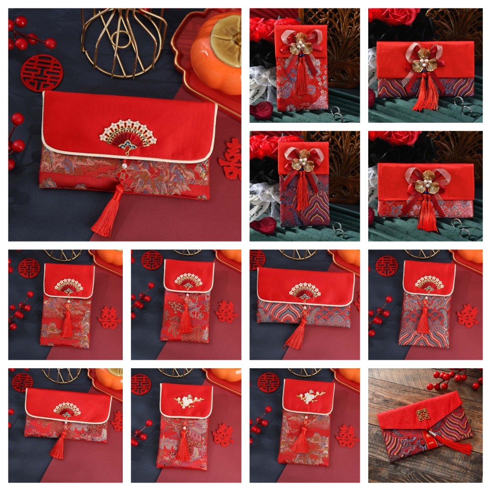 New Year Blessing Words Brocad - đánh giá và giá Embroidery Cloth