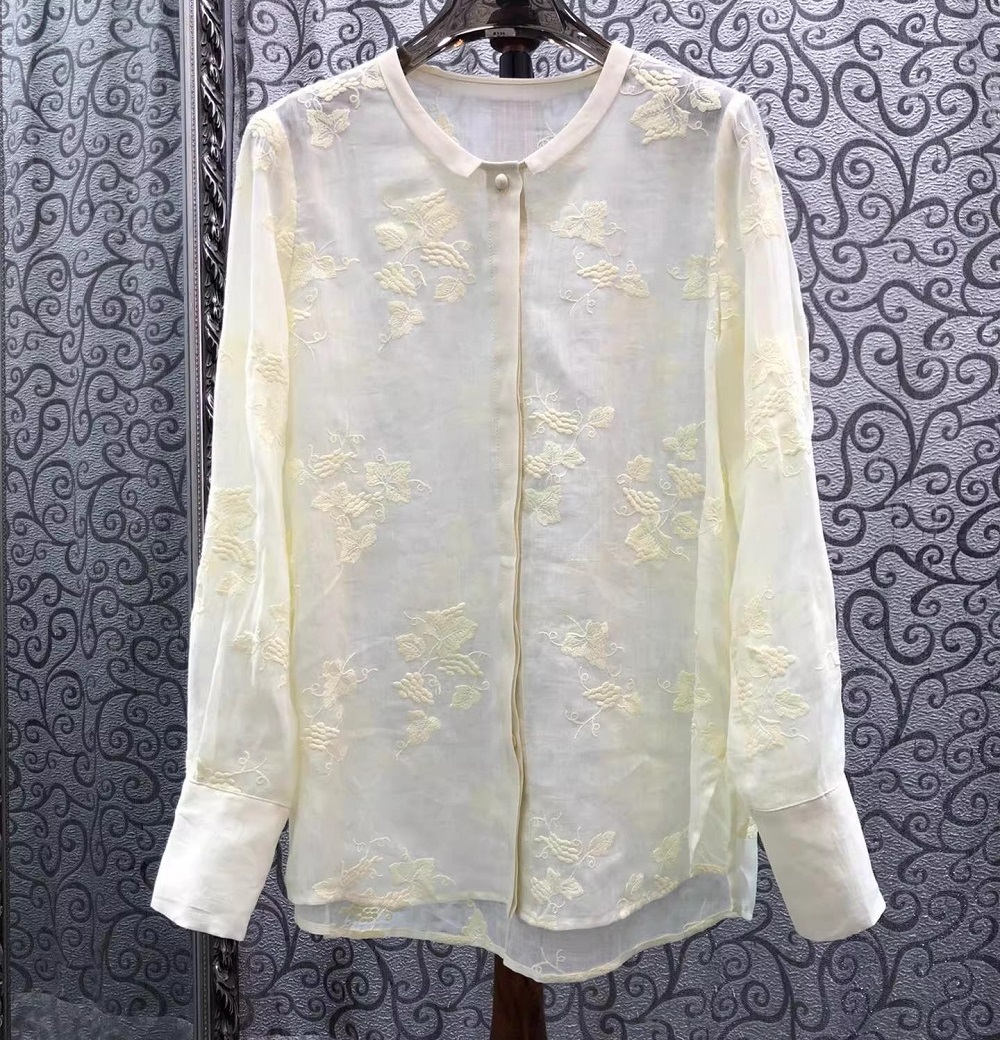 Top Quality New Fashion Style  - đánh giá và giá Embroidery Yellow Flower