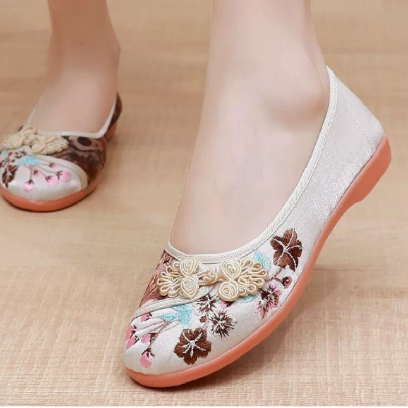 Retro Chinese Style Women Canv - đánh giá và giá Embroidery Canvas