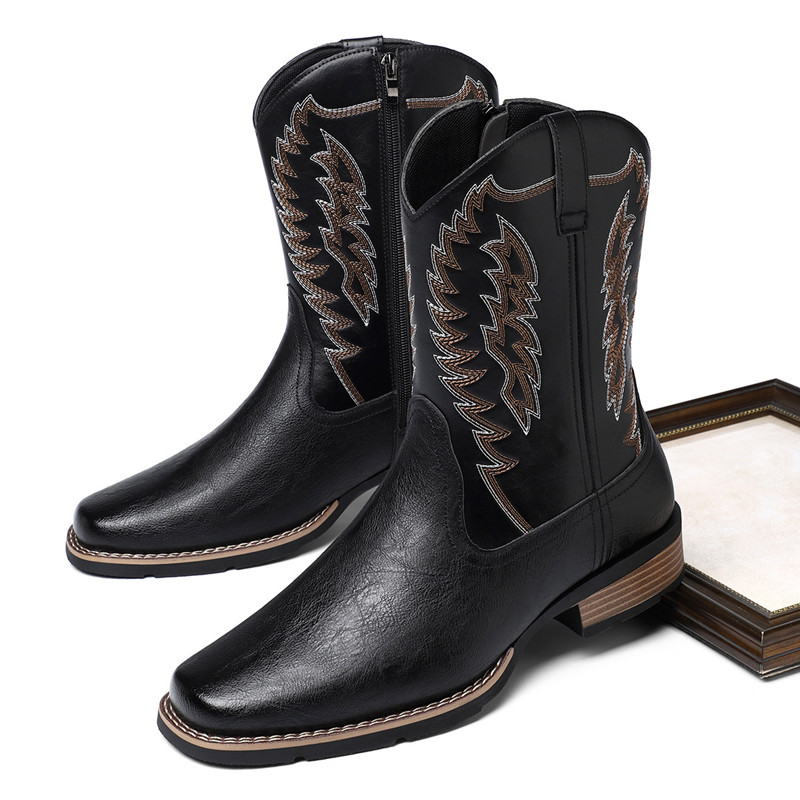 Men High Boot Luxury Embroider - đánh giá và giá Embroidery Stitch