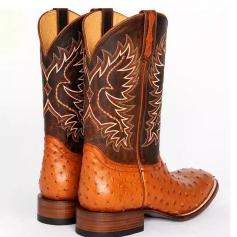 Men High Boots Embroidery Retr - đánh giá và giá Embroidery Stitch