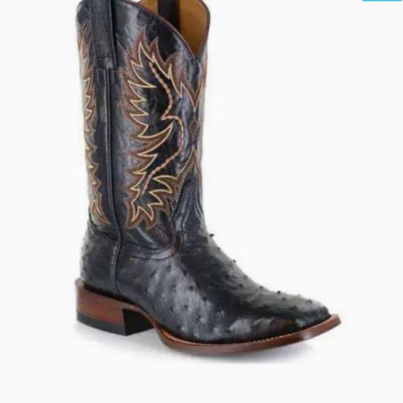 Men High Boots Embroidery Retr - đánh giá và giá Embroidery Stitch