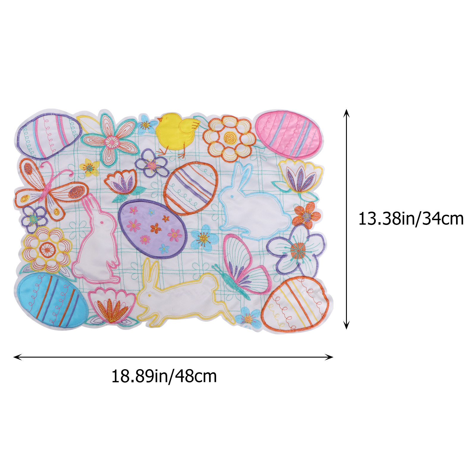 1Pcs Rabbit Easter Egg Placema - đánh giá và giá Embroidery Egg