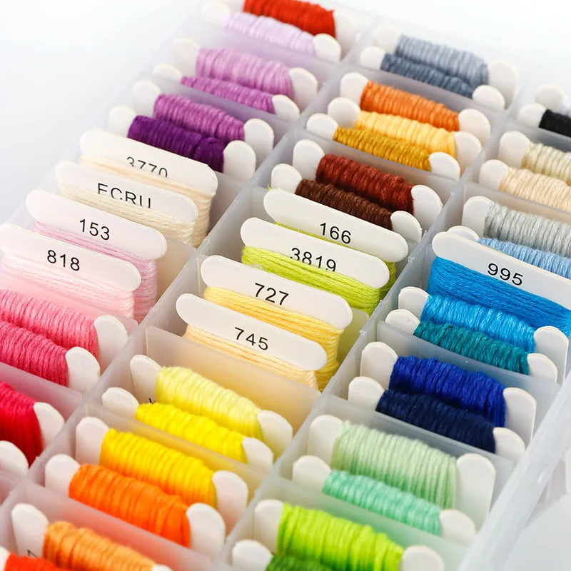 100% Cotton Embroidery Thread  - đánh giá và giá Embroidery Stitch