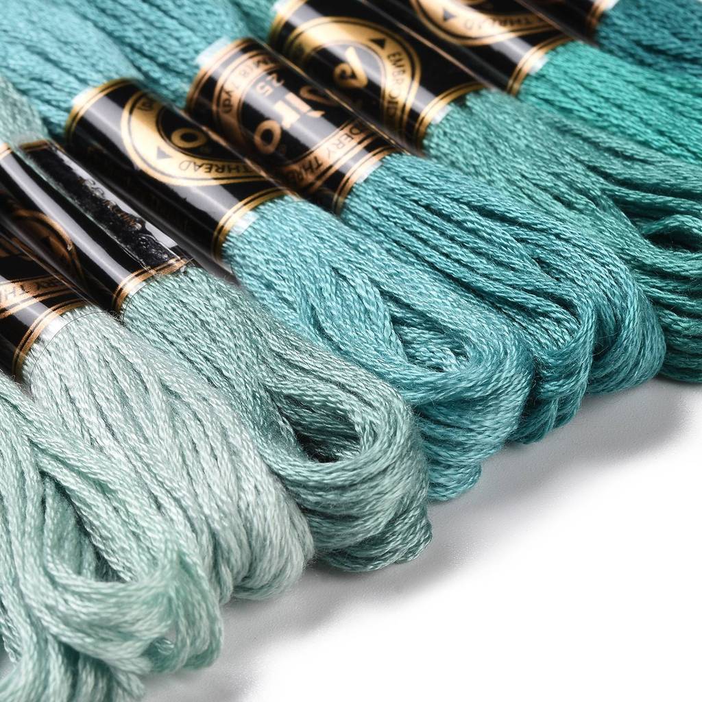 1Set 8 Skeins 0.5mm 6-Ply Poly - đánh giá và giá Embroidery Stitch