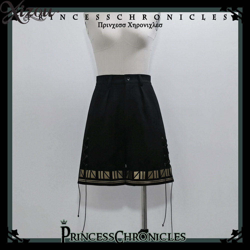 Ouji Lolita Shorts Black Egypt - đánh giá và giá Embroidery In Egypt