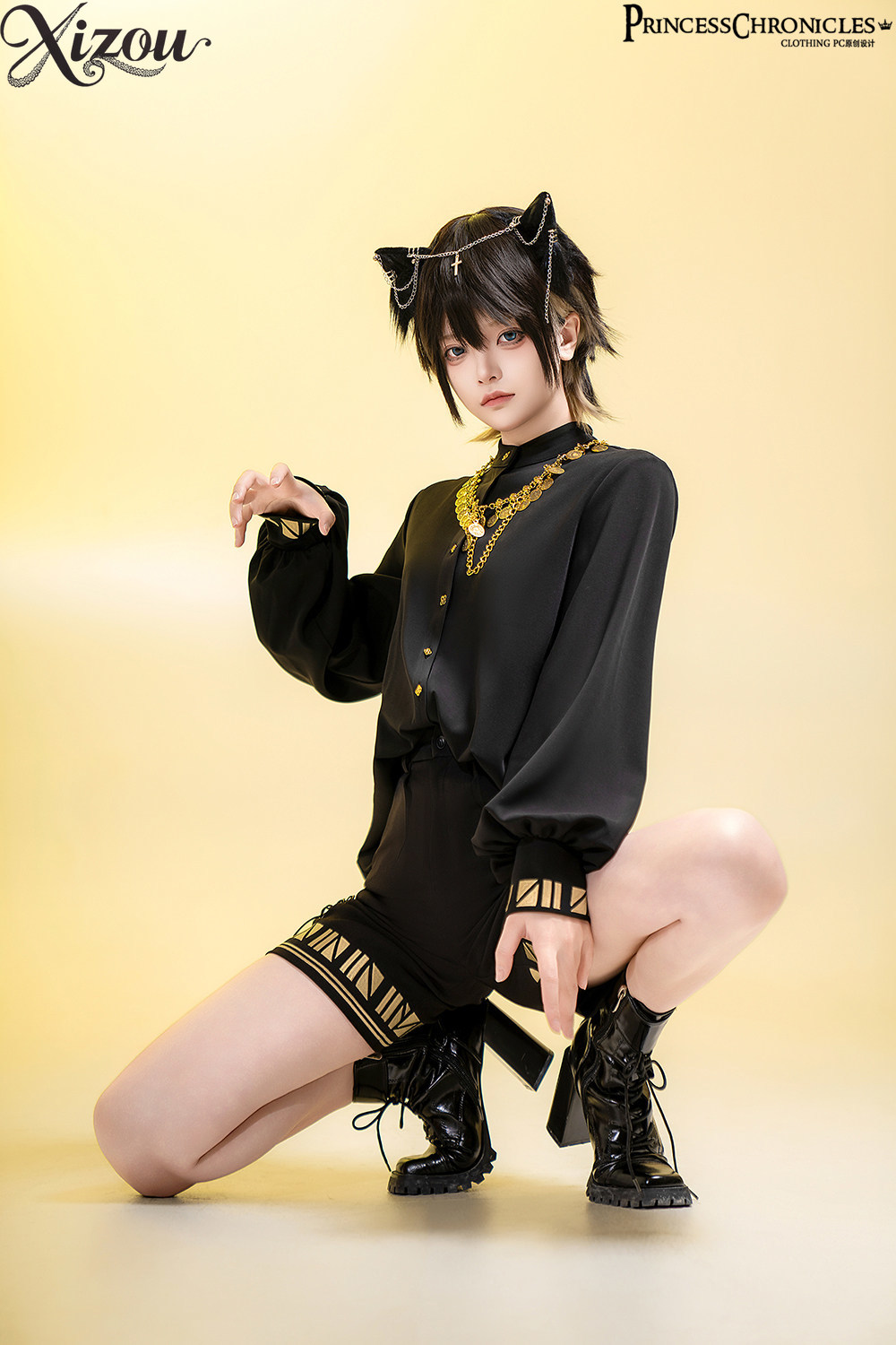 Ouji Lolita Shorts Black Egypt - đánh giá và giá Embroidery In Egypt