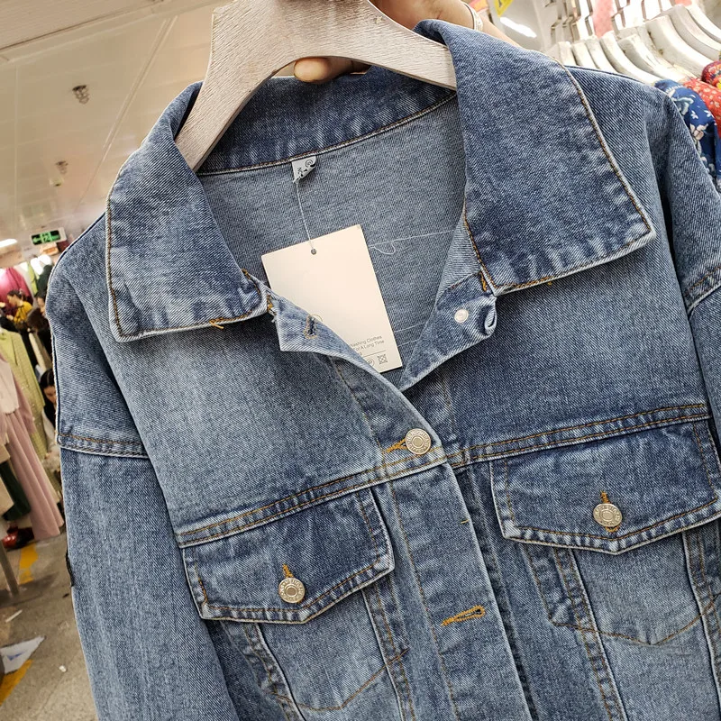 Vintage Blue Embroidery Sequin - đánh giá và giá Embroidery Jacket Jeans